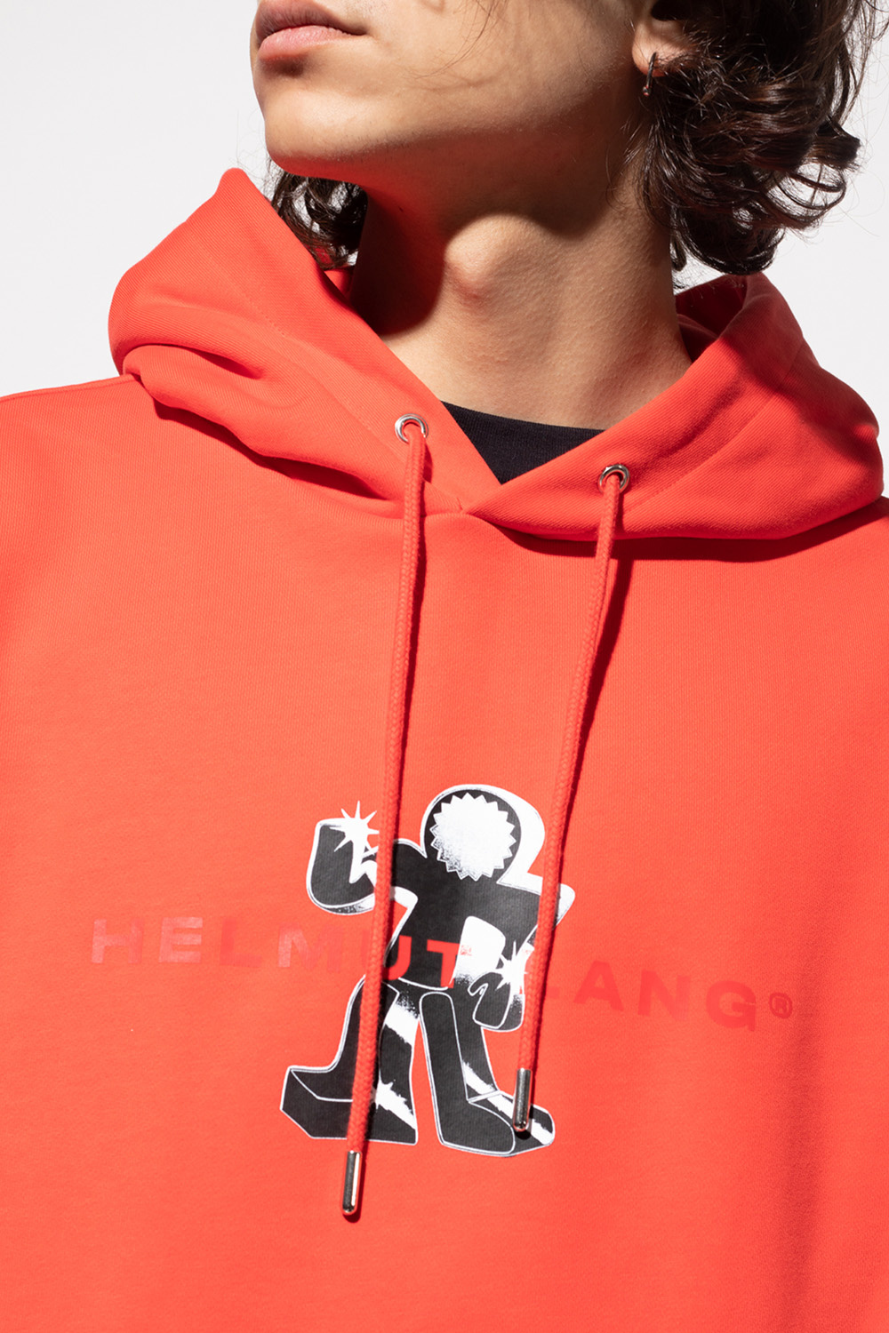 Helmut language online hoodie